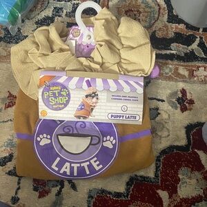 Rubie’s Pet Shop Boutique Puppy Latte Dog Costume – Size Large – NEW